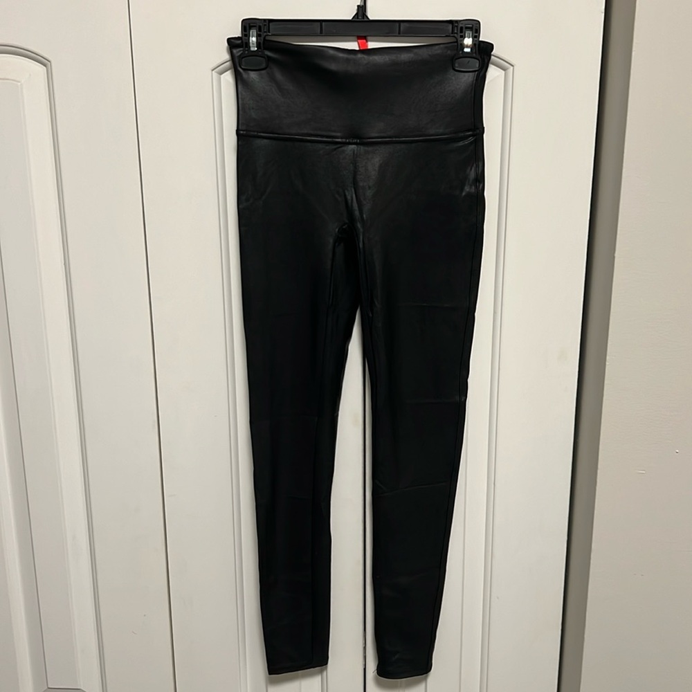 Spanx Faux Leather Leggings
